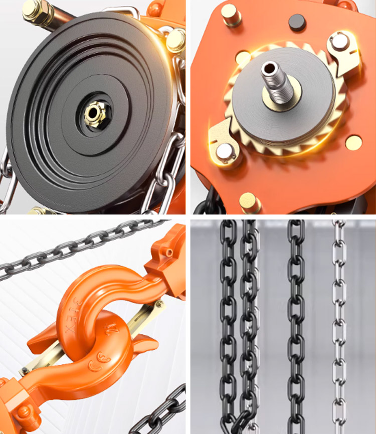 VT 5T chain hoist detail